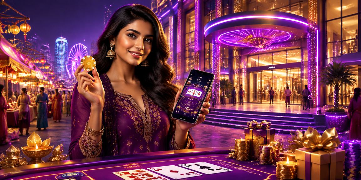 Indian woman playing classic Andar Bahar card game on mobile